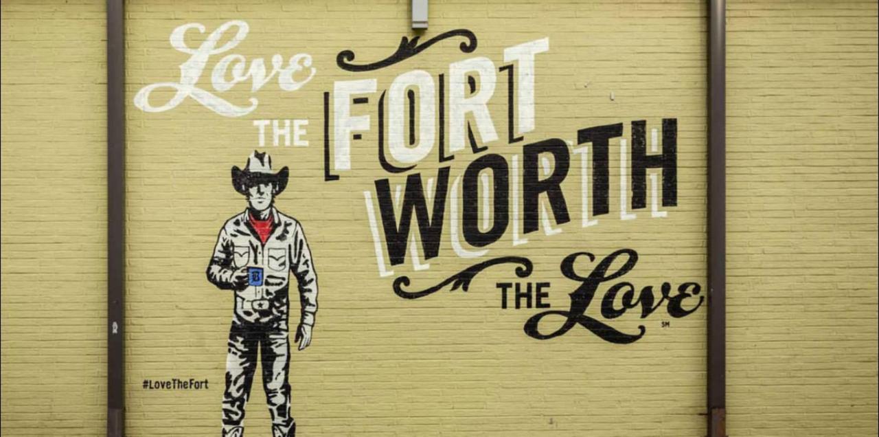 Cowboy Live, Laugh, & Loft Fort Worth 2 Bedroom Loft Downtown מראה חיצוני תמונה